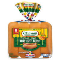 Wonder Hot Dog Buns, Restaurant Style - 15 Ounce 