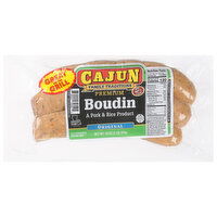 Cajun Boudin, Original, Premium - 16 Ounce 