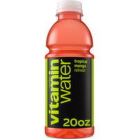 vitaminwater Refresh Electrolyte Enhanced Water W/ Vitamins, Tropical Mango Drink - 20 Fluid ounce 