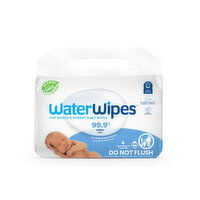 WaterWipes Original Baby Wipes, 99.9% Water Based Wipes, Unscented & Hypoallergenic for Sensitive Skin