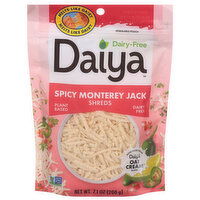 Daiya Cheese Shreds, Dairy-Free, Spicy Monterey Jack - 7.1 Ounce 