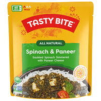 Tasty Bite Spinach & Paneer, All Natural - 10 Ounce 