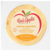 Red Apple Cheese Cheese, Mango Habanero Gouda - 8 Ounce 