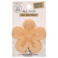 Scunci Claw Clips, All Hair - 1 Each 