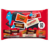 Hershey Candy Assortment, Miniatures - 60 Each 