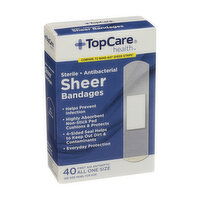 Topcare Sheer Bandages - 40 Each 