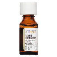 Aura Cacia Pure Essential Oil, Dispelling, Lemon Eucalyptus - 0.5 Fluid ounce 