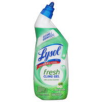 Lysol Toilet Bowl Cleaner, Forest Rain Scent, Fresh Cling Gel - 24 Fluid ounce 