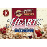 Valley Lahvosh Crackerbread, Original, Hearts - 4.5 Ounce 