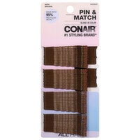 Conair Brown Blend-In Color Pin & Match - 90 Each