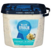 Blue Ribbon Classics Frozen Dairy Dessert, Cookie 'N Cream, Friends + Family Size