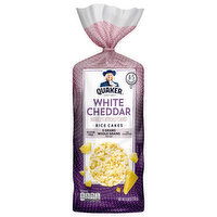 Quaker Rice Cakes, White Cheddar