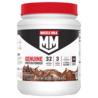 Muscle Milk Protein Powder, Chocolate, Genuine - 30.9 Ounce 