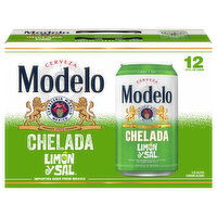 Modelo Beer, Limon Y Sal - 12 Each 