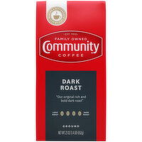 Community Coffee Coffee, Ground, Dark Roast