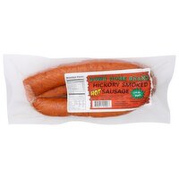 Down Home Hickory Smoked Hot Pork Sausage - 1.5 Pound 