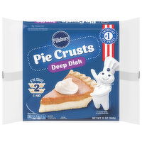 Pillsbury Pie Crusts, Deep Dish - 12 Ounce 