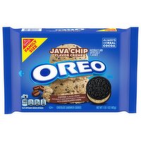 OREO Java Chip Creme Chocolate Sandwich Cookies, Family Size - 17 Ounce 