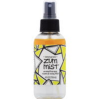 ZUM MIST Room & Body Mist, Aromatherapy, Lemongrass - 4 Ounce 