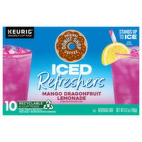 The Original Donut Shop Iced Refreshers Mango Dragonfruit Lemonade Beverage Mix - 10 Each