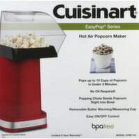 Cuisinart Popcorn Maker, Hot Air - 1 Each