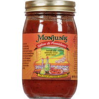 Monjunis Pasta Sauce, Smooth and Naturally Sweet