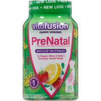 Vitafusion Gummy Vitamins, Prenatal, Raspberry Lemonade Flavor - 90 Each 