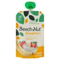 Beech-Nut Yogurt Banana & Strawberry, Breakfast, Stage 4 (from About 12 Months) - 3.5 Ounce 