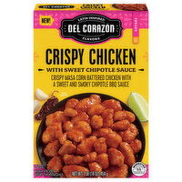 Del Corazon Crispy Chicken, with Sweet Chipotle Sauce, Mild Spicy - 1 Pound 