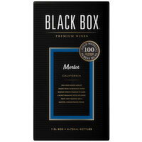 Black Box Merlot Red Wine 3L Box Wine - 3 Litre 