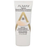 Almay Smart Shade Foundation, Light 100 - 1 Fluid Ounce