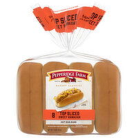 Pepperidge Farm Hot Dog Buns, Top Sliced, Sweet Hawaiian - 8 Each 