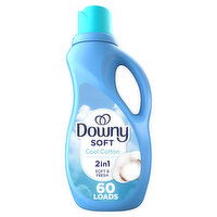 Downy Fabric Softener Liquid, Cool Cotton Scent - 44 Fluid ounce 