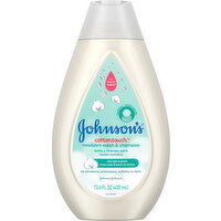 Johnson's Wash & Shampoo, Cottontouch, Newborn - 13.6 Fluid ounce 