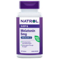 Natrol Sleep, Melatonin, 5 mg, Tablets - 100 Each 