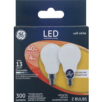 Ge Light Bulbs, LED, Soft White, 4 Watts