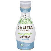 Califia Farms Oatmilk, Organic, Original - 48 Fluid Ounce