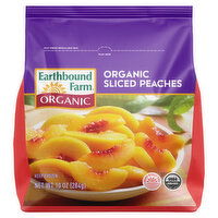 Earthbound Farm Peaches, Sliced - 10 Ounce 