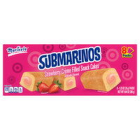 Marinela Snack Cakes, Strawberry Creme Filled, 8 Packs