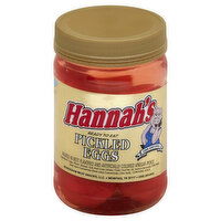 Hannah's Eggs, Pickled - 12.8 Ounce 