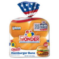Wonder Classic Hamburger Buns - 8 Each