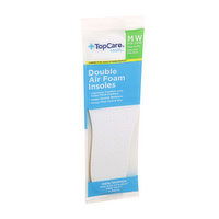 Topcare Double Air Foam Insoles For Men And Women, One Size Fits Most