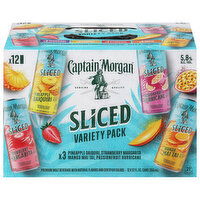 Captain Morgan Malt Beverage, Premium, Assorted, Variety Pack - 12 Each 