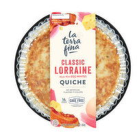 La Terra Fina Quiche, Classic Lorraine - 23 Ounce 