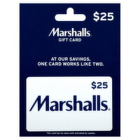 Marshalls Gift Card, $25