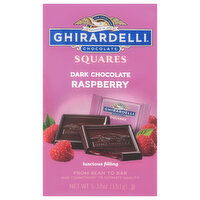 Ghirardelli Dark Chocolate Squares, Raspberry