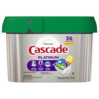 Cascade Dishwasher Detergent, Lemon Scent, ActionPacs