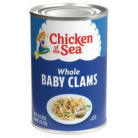 Chicken of the Sea Baby Clams, Whole - 10 Ounce 