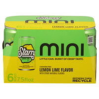 Starry Soda, Lemon Lime Flavor, Mini - 6 Each 