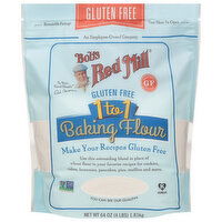 Bob's Red Mill Baking Flour, Gluten Free, 1 to 1 - 64 Ounce 